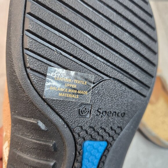 Spenco Clogs Womens Sz 7 Wide Fit Tan Suede Minimalist Comfort Slip On Mule Shoe - Picture 10 of 10